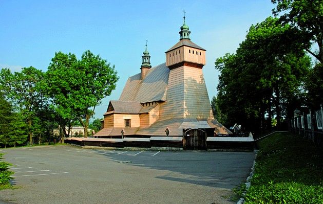 Parafia Haczów. Znajduje się tu wyjątkowy zabytek