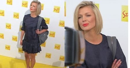 Mołek z plecakiem na konferencji TVN Style