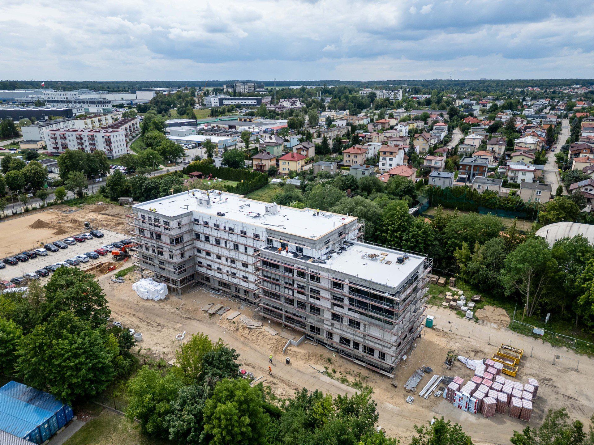 Budowa Powiatowego Urzędu Pracy w Białymstoku