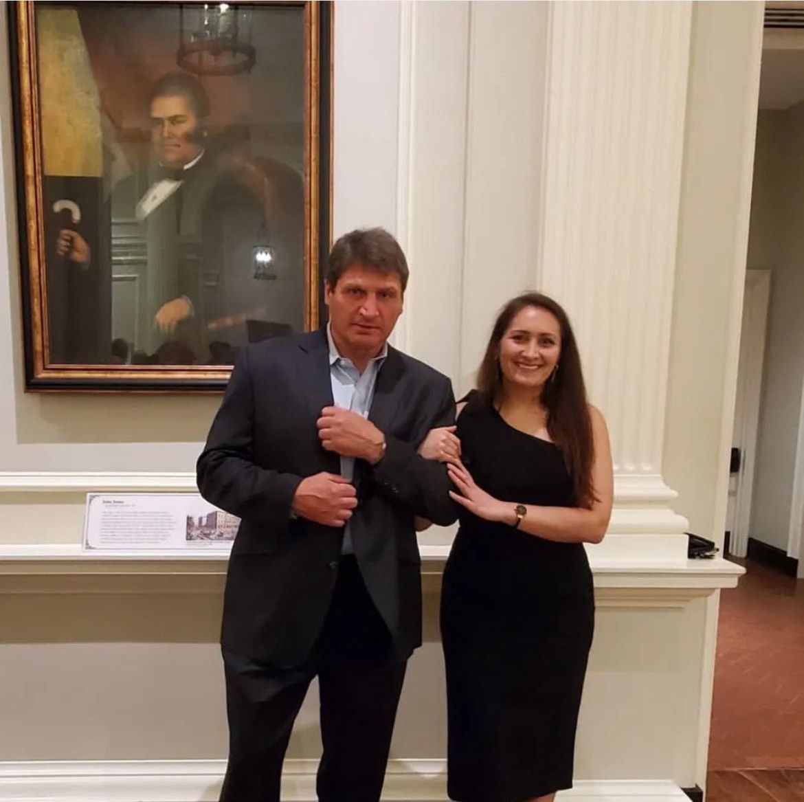 Aleksandra Gołota z tatą