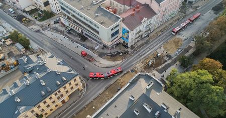 Przebudowa Al. Racławickich po sześciu miesiącach prac. Co udało się już zrobić?