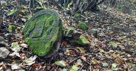 Opuszczony cmentarz w Kraśniku. Miejscowi zrobili sobie na nim wysypisko śmieci