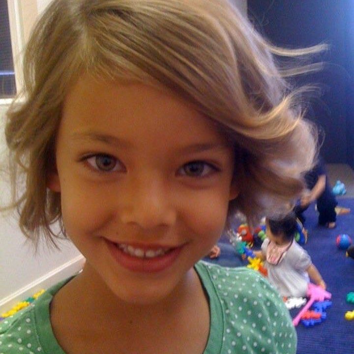 Laneya Grace jako dziecko