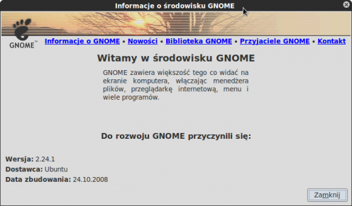 GNOME 2.26.1 już w wersji finalnej