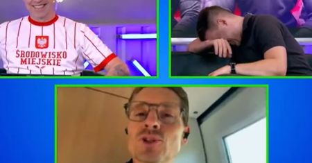 Pękał na wizji ze śmiechu. Wszystko przez zachowanie Wichniarka