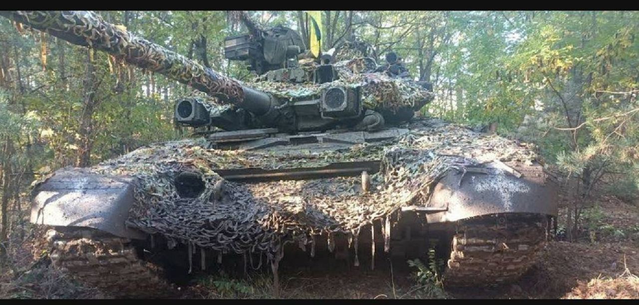 Przejęty przez Ukraińców T-90A w służbie SZU.