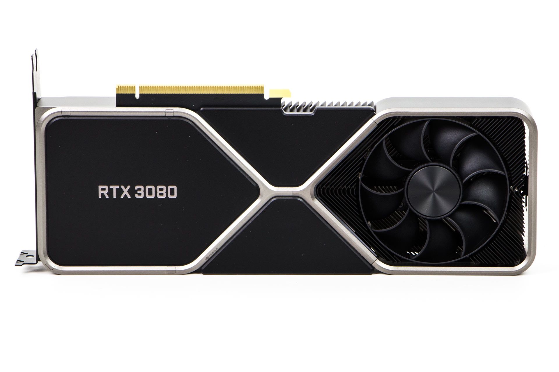 GeForce RTX 3080 - wentylatory znajdują się z obu stron