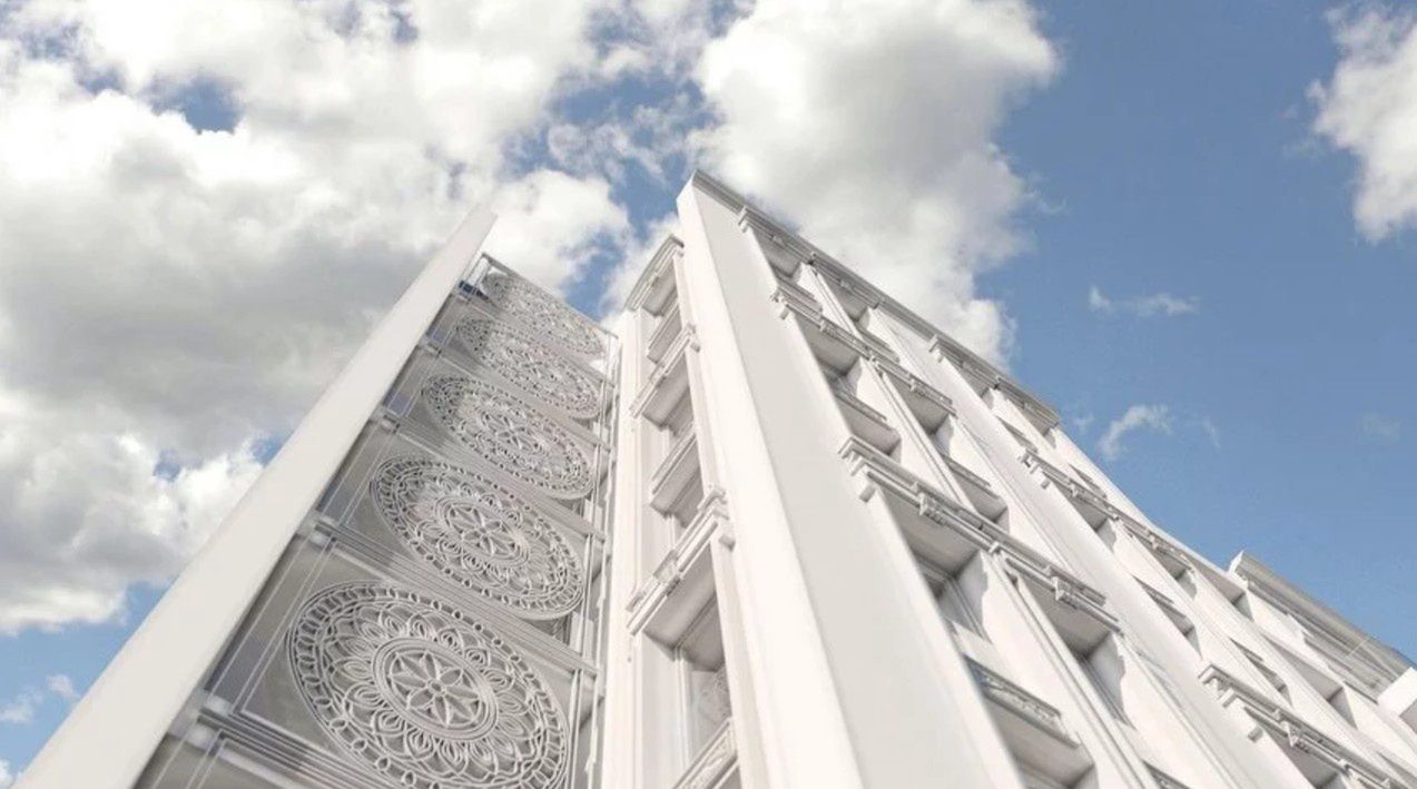Biała Kamienica nawiązuje stylem do architektury XIX w.
