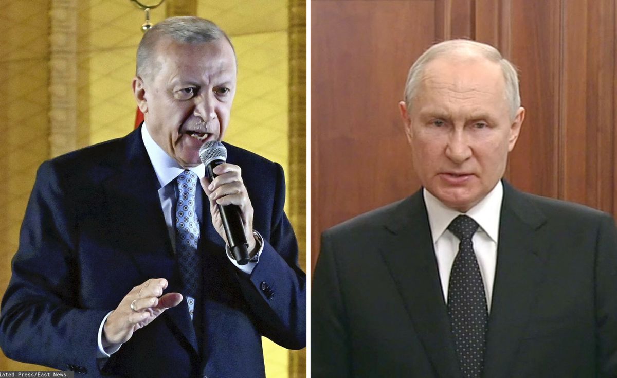 Putin rozmawiał z Erdoganem. Jest komunikat Ankary