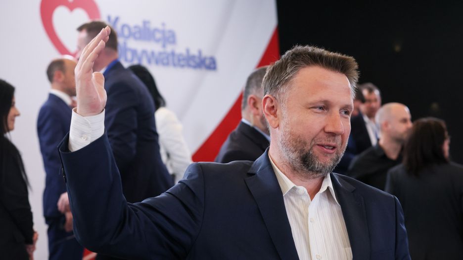 Minister spraw wewnętrznych i administracji Marcin Kierwiński