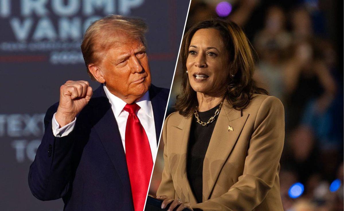 Donald Trump, Kamala Harris, sondaż Kamala Harris czy Donald Trump? Polacy już wybrali