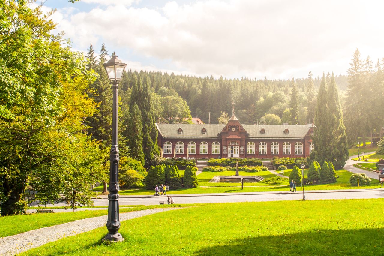 Czeskie uzdrowisko zachwyca także architekturą