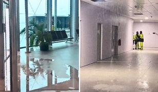 Woda zalała lotnisko na Majorce. Załamanie pogody na popularnej wyspie