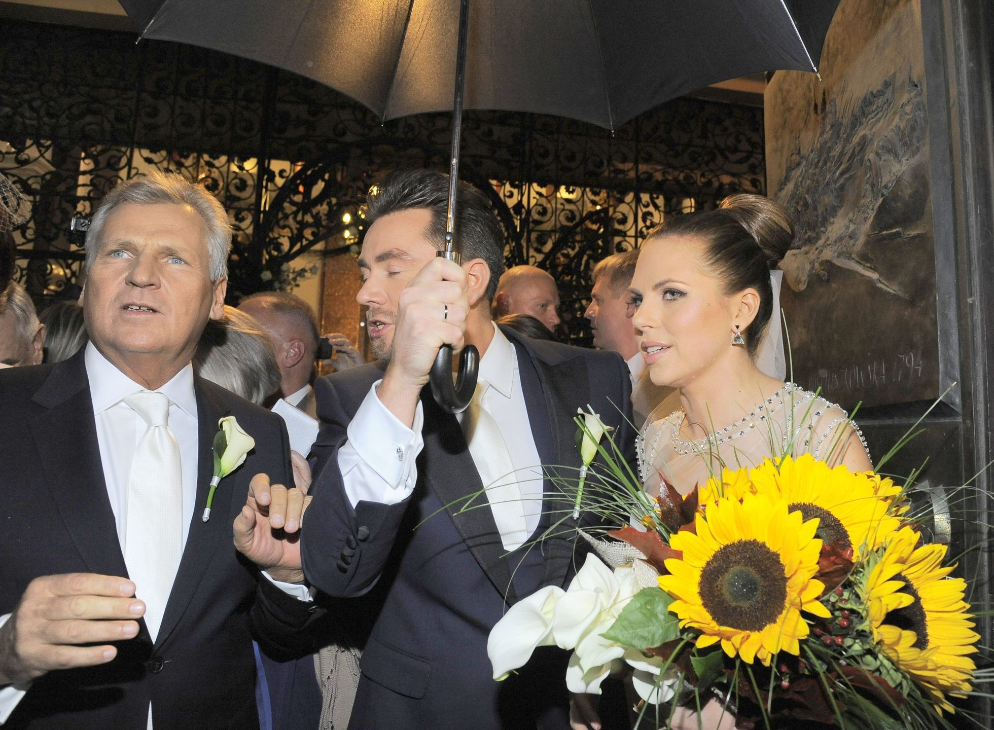 Ślub Aleksandry Kwaśniewskiej i Kuby Badacha