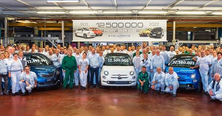 Fabryka Stellantisa w Tychach świętuje produkcję 12,5 mln samochodów