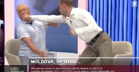 Były minister znokautowany w telewizji! Powalił go prawy prosty [WIDEO]