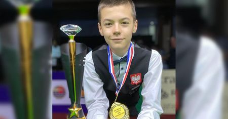 13-latek z Lublina mistrzem świata w snookerze do lat 21. Polski triumf na arenie międzynarodowej