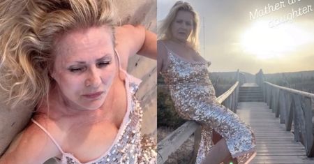 72-letnia Grażyna Szapołowska wygina się na plaży, eksponując atuty. Komentarze płoną (ZDJĘCIA)