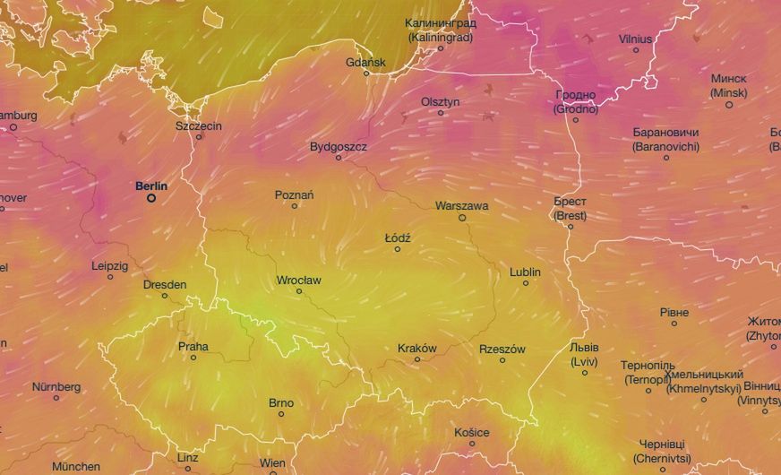 Pogoda na dziś - czwartek 25 czerwca. Najcieplej na wschodzie i północy. Gdzie będzie padać?