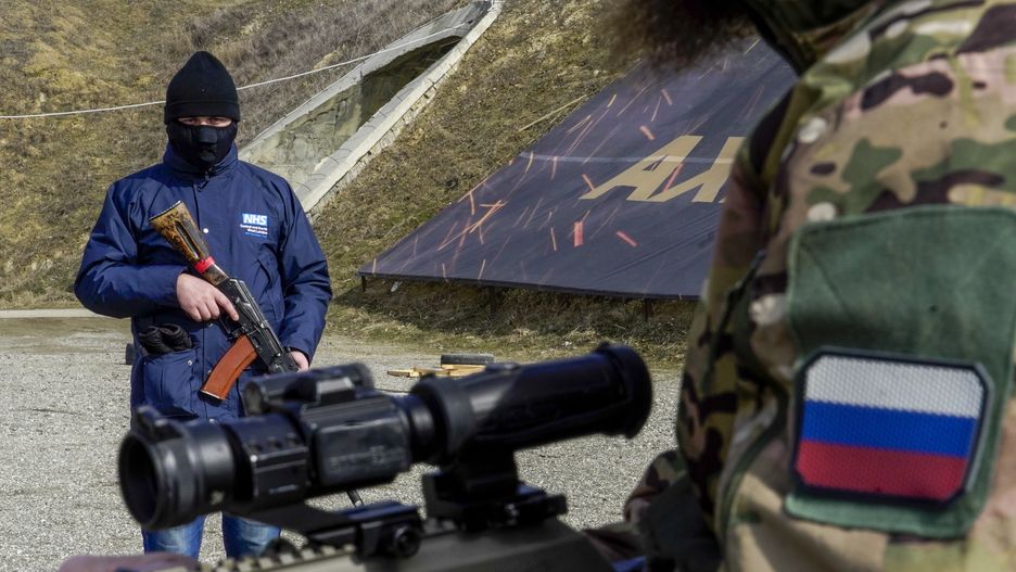 Trening rosyjskich sił specjalnych