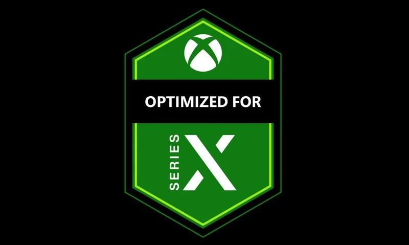 Oznaczenie gry zoptymalizowanej pod Xbox Series X