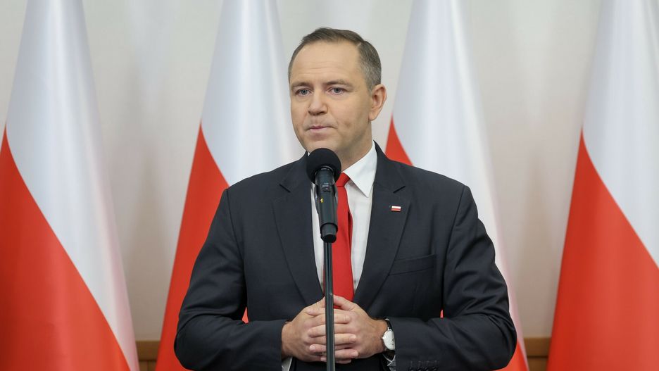 Karol Nawrocki przedstawia nowy sk?ad BBN
03.07.2025 Warszawa Prezentacja nowego skladu Biura Bezpieczenstwa Narodowego przez prezydenta elekta Karola Nawrockiego Fot Jacek Dominski/REPORTER
N/z: Karol Nawrocki
Jacek Dominski/REPORTER