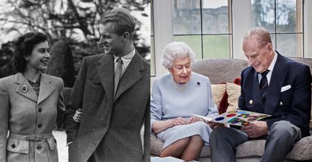 Królowa Elżbieta II i książę Filip świętują 73. rocznicę ślubu! Dostali kartkę od prawnuków (FOTO)