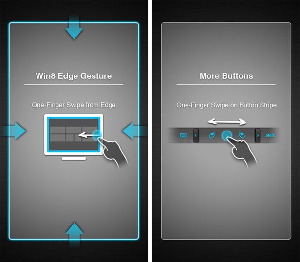 Aplikacja Dnia: Gesture Touchpad for Win8 2