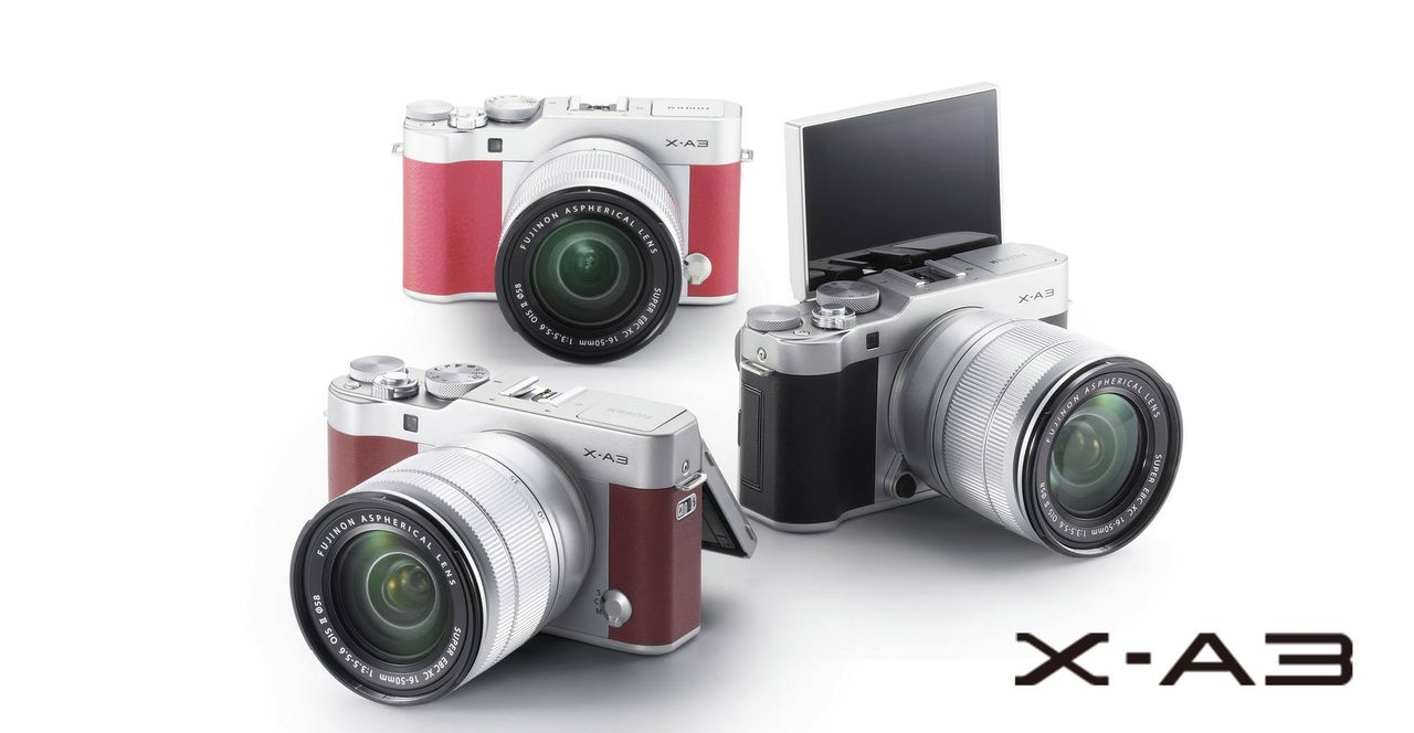 Fujifilm X-A3 – bezlusterkowiec z matrycą 24,2 Mpix i dotykowym ekranem do zdjęć selfie