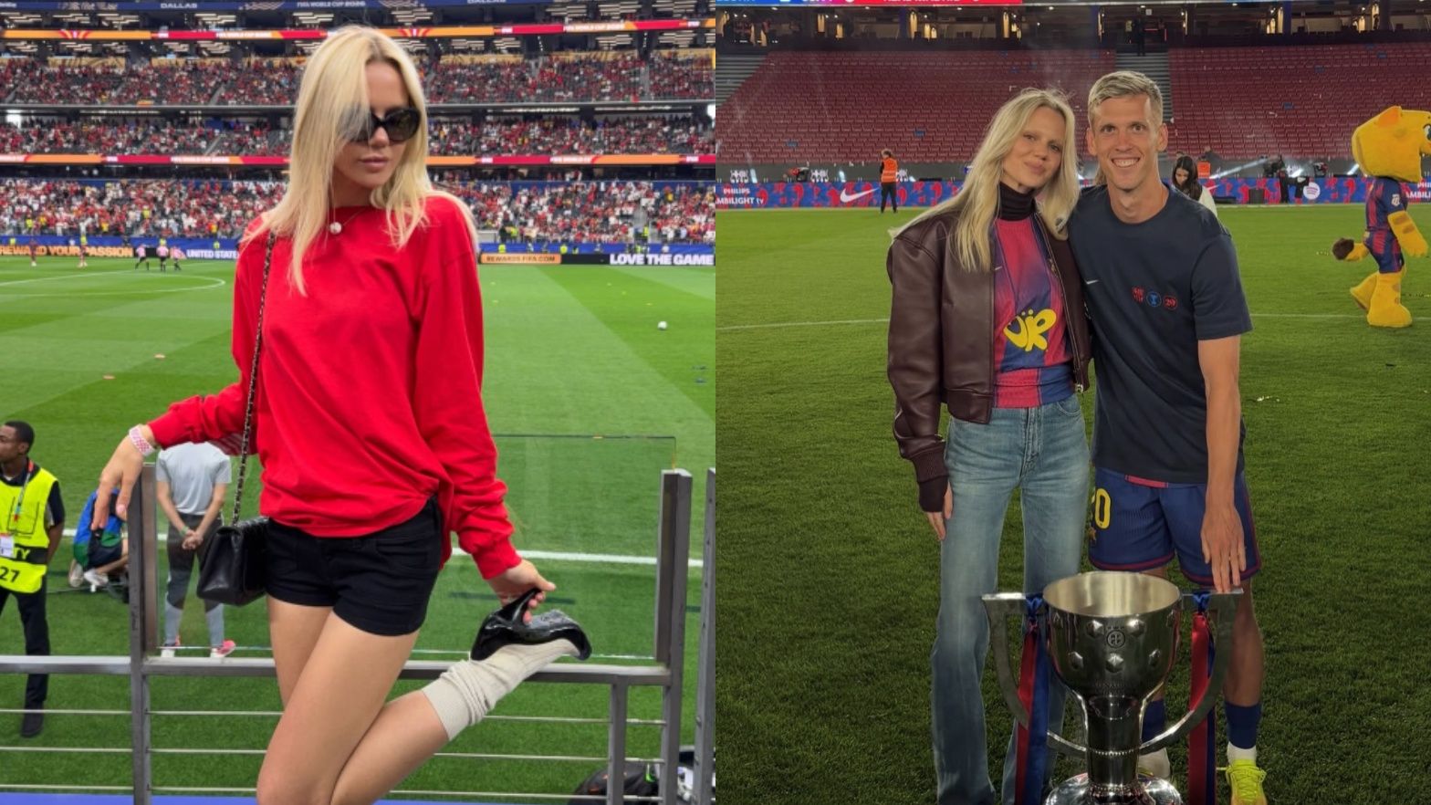 Dani Olmo i Laura Abla