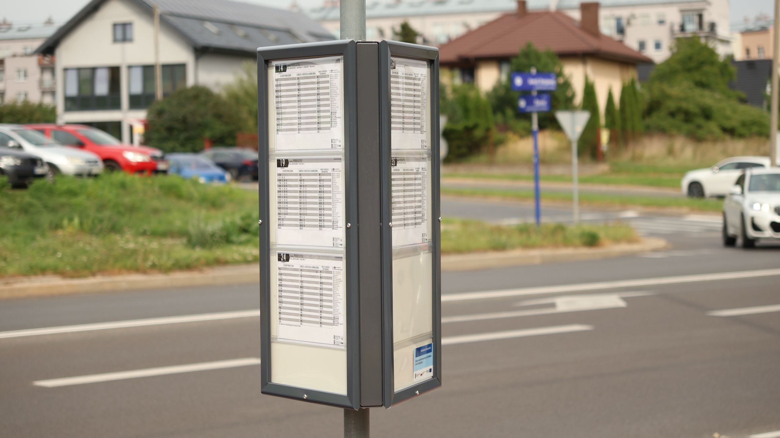 Modernizacja przystanków autobusowych w Płocku 