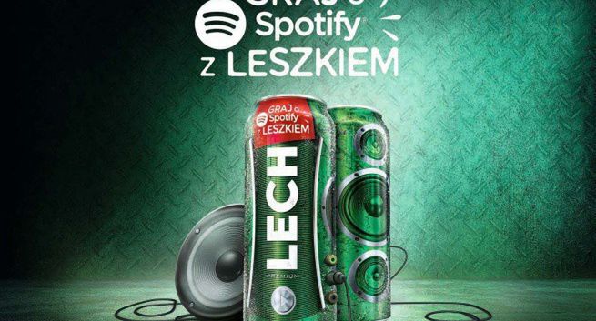 "Graj o Spotify z Leszkiem": bezpłatna muzyka do wygrania i nowa puszka wsparte kampanią (wideo)