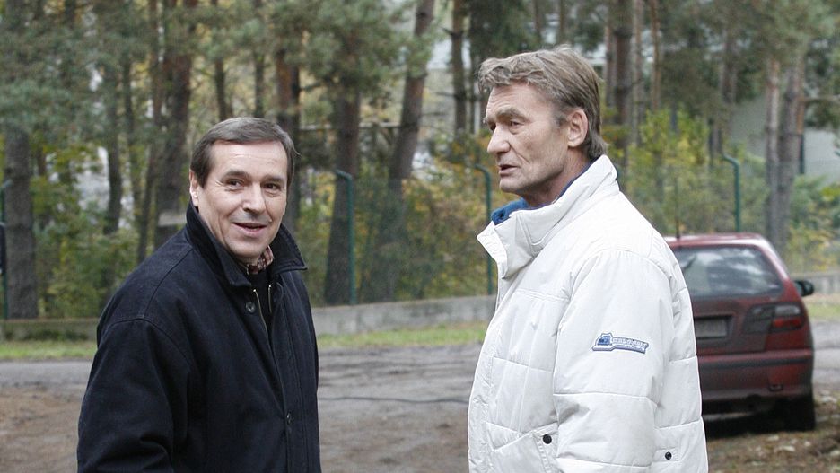 Jan Pęczek i Krzysztof Kiersznowski grali przyjaciół w "Barwach szczęścia"