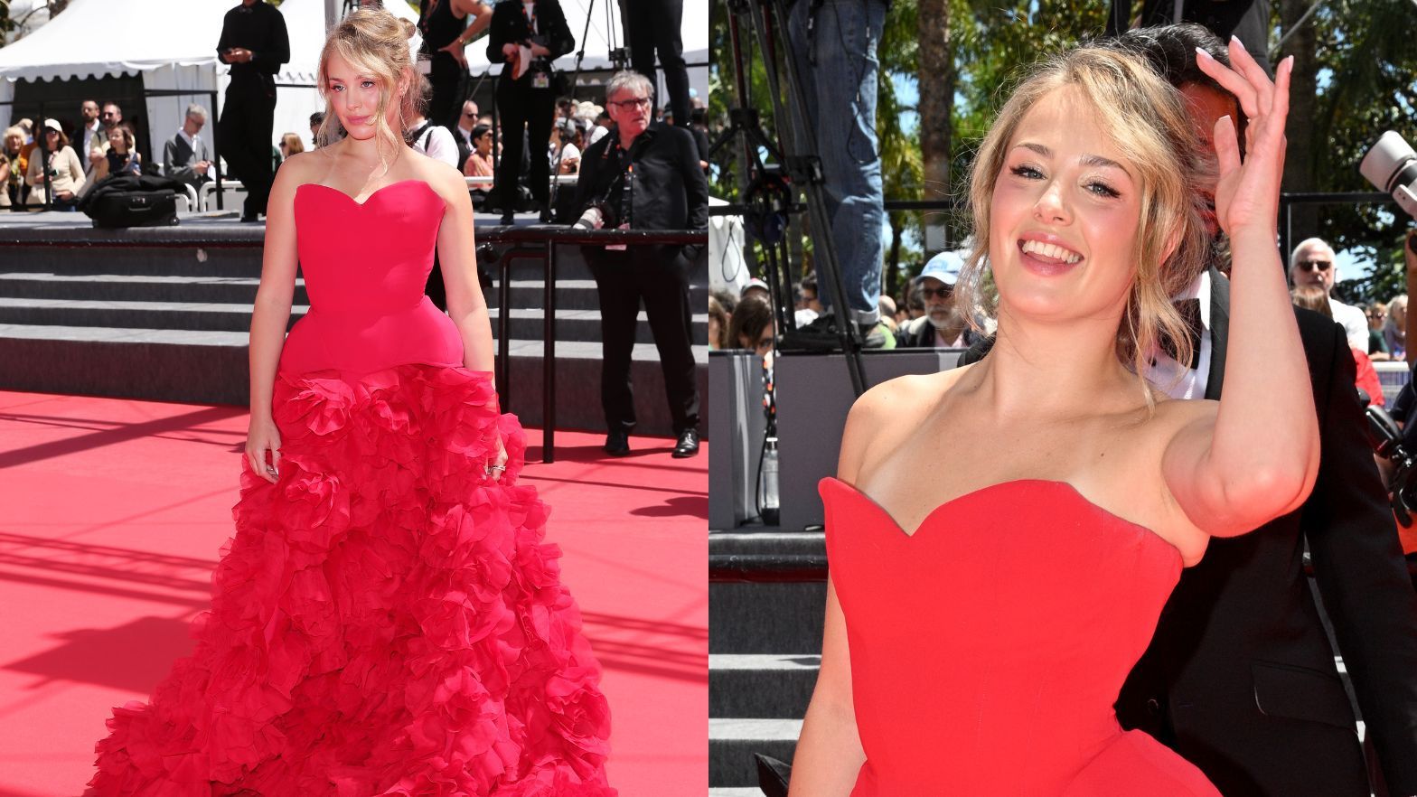 Wiktoria Gąsiewska w Cannes