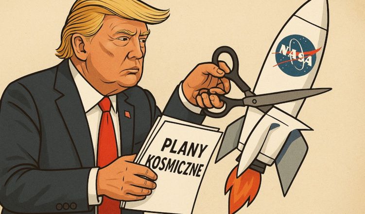 Trump tnie wydatki NASA o jedną czwartą. Powrót do lat 60.