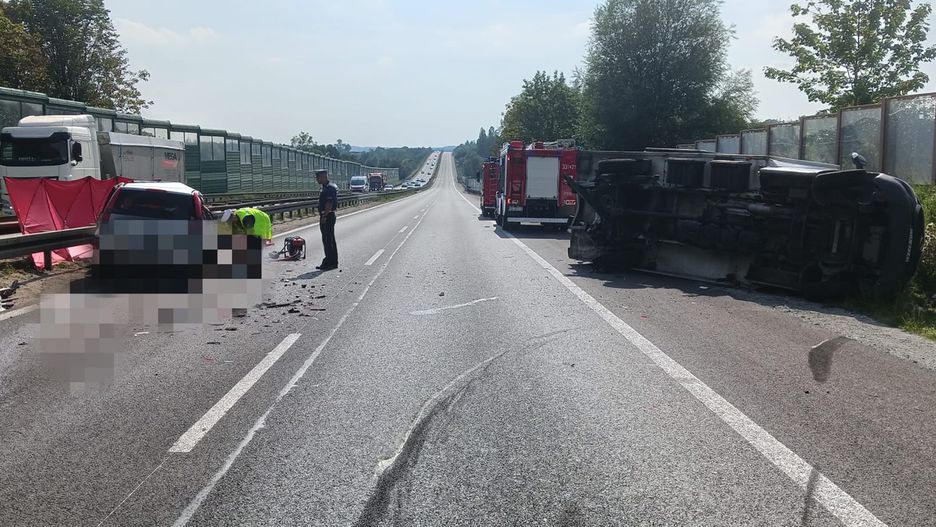 Wypadek na obwodnicy Trójmiasta