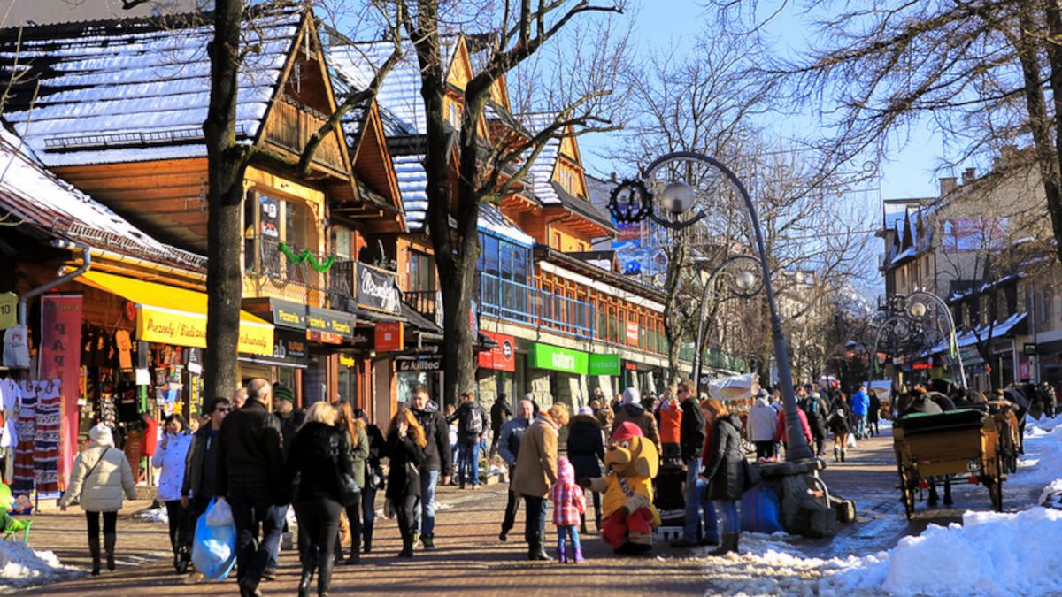 Krupówki w Zakopanem