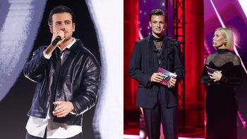 Niezręczna WPADKA na gali Telekamer. Stencel i Kryńska nieco się zmieszali: "Tak stoimy, bo nie jesteśmy pewni... To my może pójdziemy"