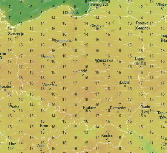 Pogoda w czwartek 