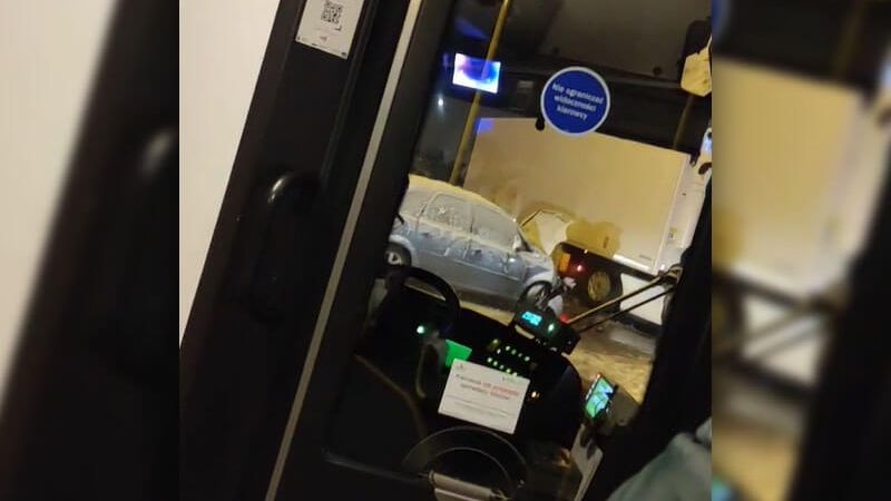 Wypadek na skrzyżowaniu ul. Józefa Franczaka "Lalka" z ul. Doświadczalną