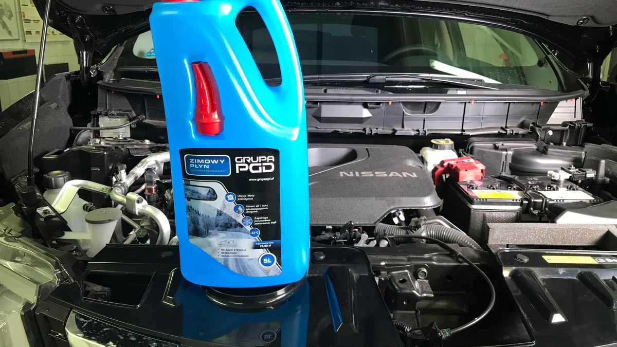 Płyn do spryskiwaczy bezwzględnie wymieniamy na zimowy