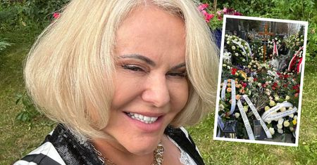 Joanna Kurowska zamieściła zdjęcie z pogrzebu. Internauci oburzeni: "Gdzie podziała się ludzka przyzwoitość?"