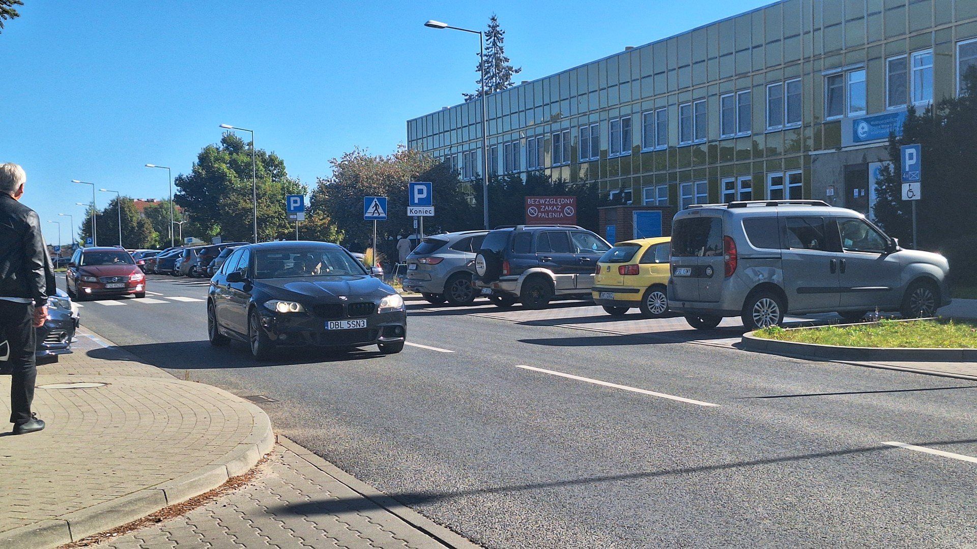 Parkingi przy szpitalu w Gorzowie