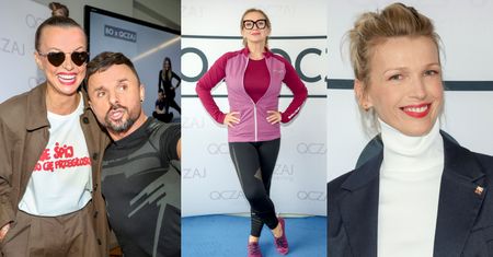 Gwiazdy wspierają Qczaja na premierze jego linii odzieży treningowej: Sokołowska, Mołek, Rogalska... (ZDJĘCIA)