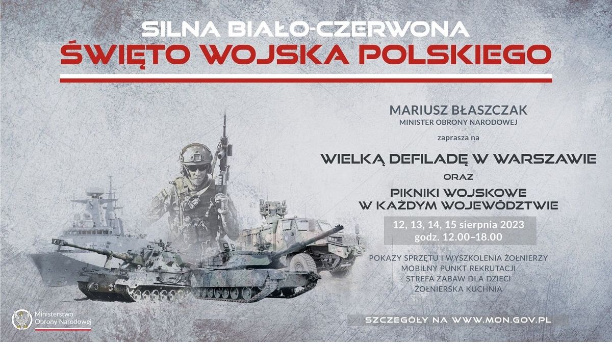 Plakat SILNA BIAŁO-CZERWONA