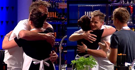 Gordon Ramsay przytula uczestniczkę polskiego "Master Chef"!