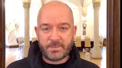 Prezydent Wrocławia Jacek Sutryk w zjawiskowej bluzie