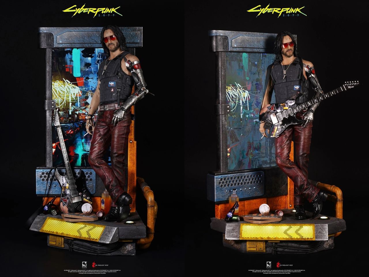 Cyberpunk 2077. Wielka i droga figurka Silverhanda w końcu zaprezentowana