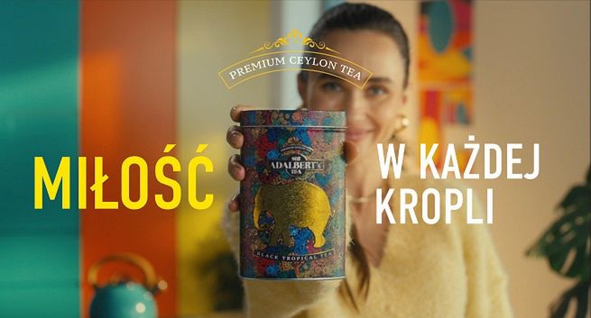 Anna Nowak-Ibisz w kampanii Sir Adalbert’s Tea