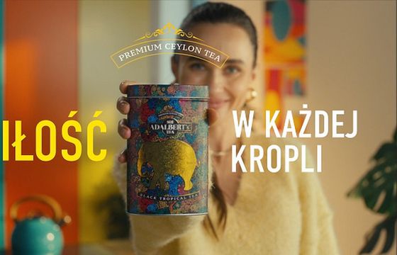 Anna Nowak-Ibisz w kampanii Sir Adalbert’s Tea